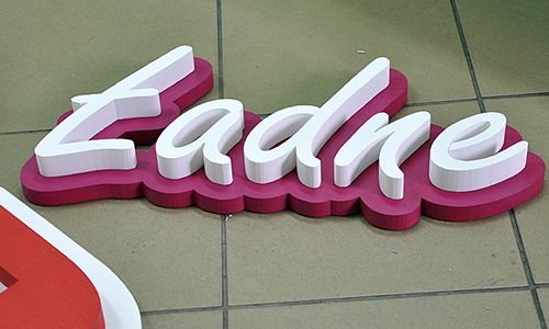 Acrylic 3D Letter 01