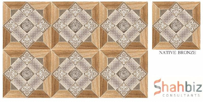 Native Bronze 1 Porcelain Star Punch Series Porcelain Floor Tiles