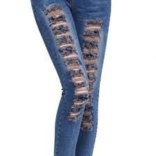 Ladies Cotton Jeans 05