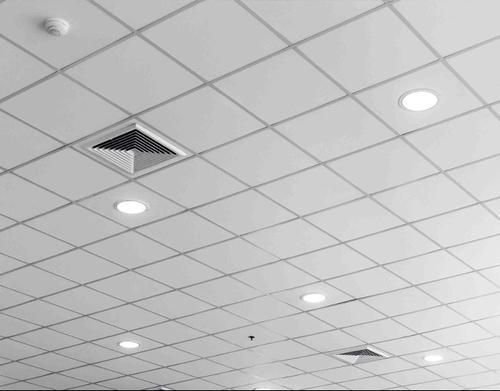 PVC Sheet False and Grid Ceiling Work 02