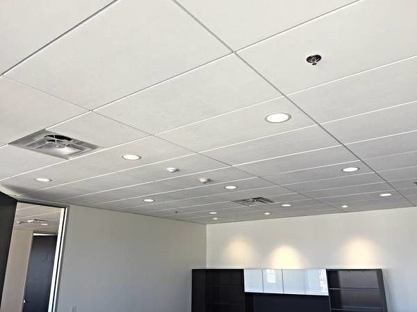 PVC Sheet False and Grid Ceiling Work 05