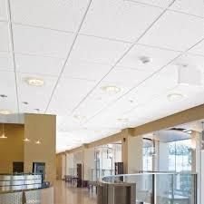 Mineral Fiber Tiles grid Ceiling Work 03