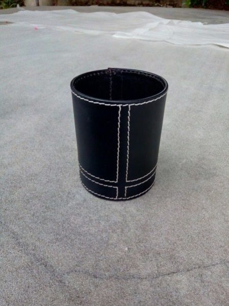 Leather Pen Cup Holder