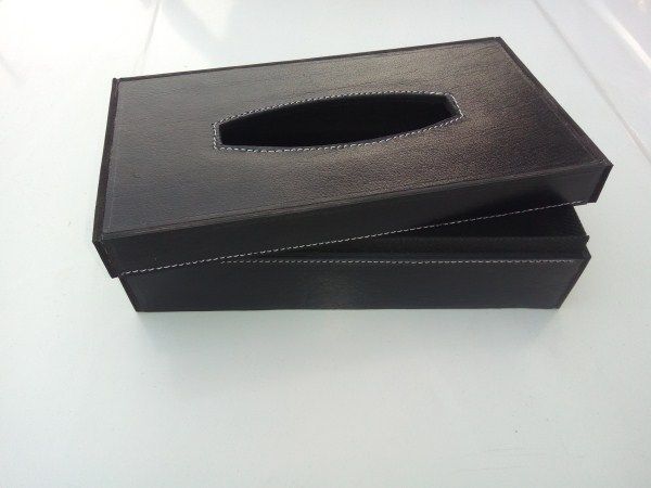 Leather Tissue Paper Box 01