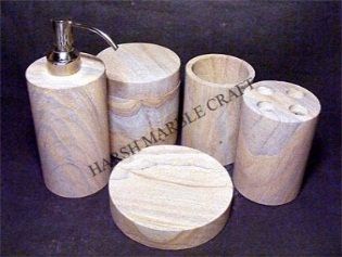 Rainbow Sandstone Bath Accessories 02