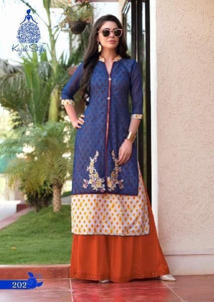 Embroidery kurti 1-5