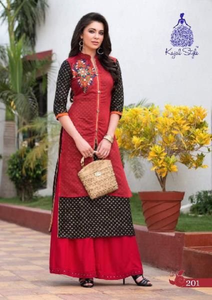Embroidery kurti 1-6