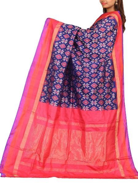 Pochampally Ikkat Silk Saree 01