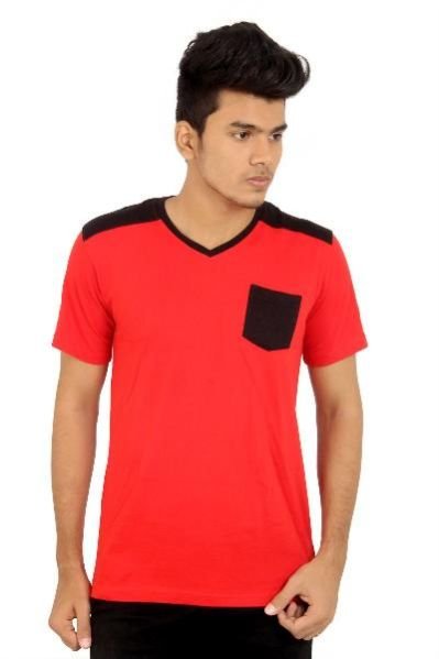 Mens V-Neck T-Shirt 01