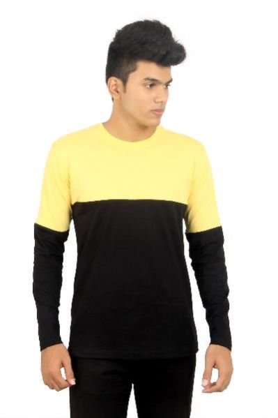 Mens Round Neck Full Sleeve T-Shirt 01