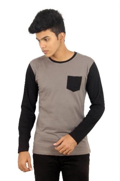 Mens Round Neck Full Sleeve T-Shirt 03