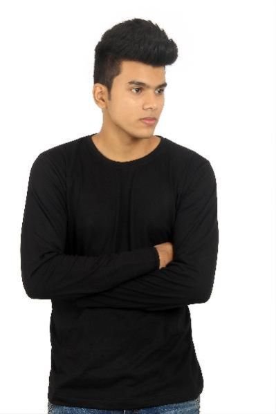 Mens Round Neck Full Sleeve T-Shirt 05