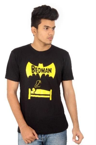 Mens Round Neck Half Sleeve T-Shirt 05