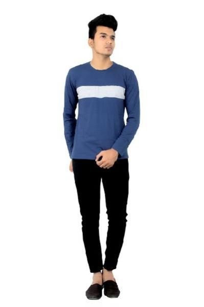 Mens Round Neck Full Sleeve T-Shirts 09