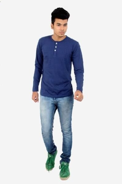 Mens Round Neck Full Sleeve T-Shirts 10