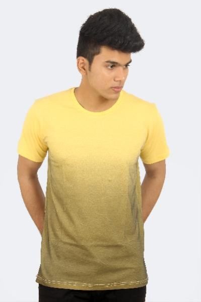 Mens Round Neck Half Sleeve T-Shirt 15