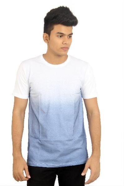 Mens Round Neck Half Sleeve T-Shirt 14