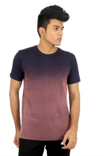 Mens Round Neck Half Sleeve T-Shirt 18