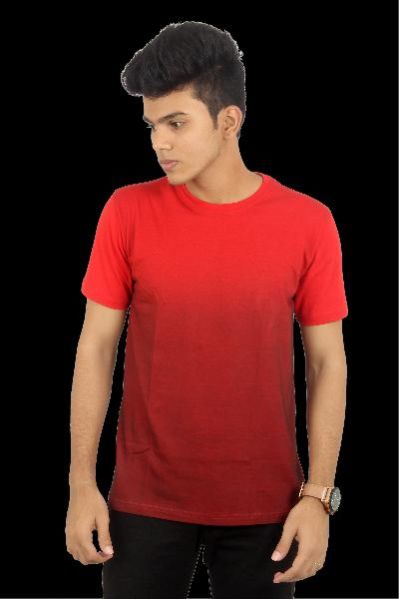 Mens Round Neck Half Sleeve T-Shirt 19