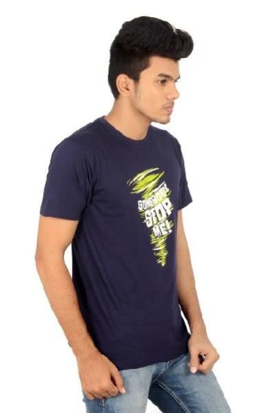 Mens Round Neck Half Sleeve T-Shirts 22