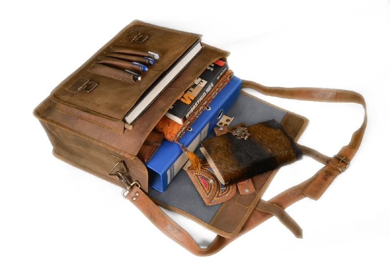 Leather Laptop Bag 05