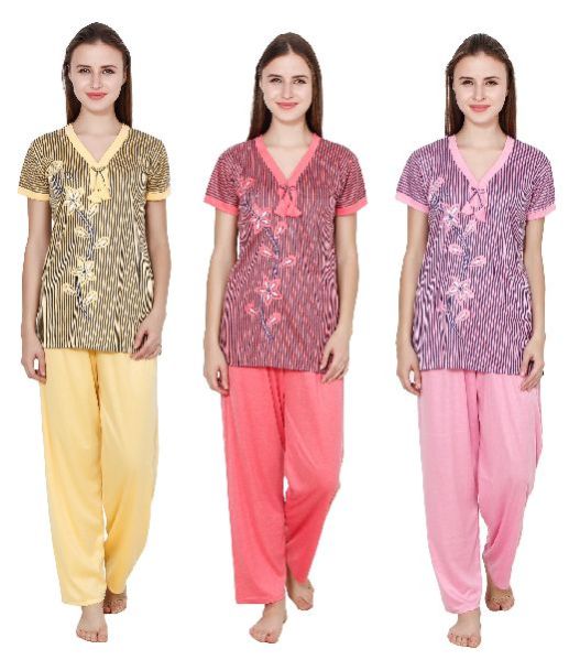 Ladies Night Suit Set 02