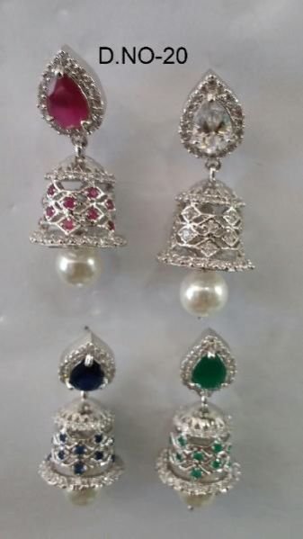 CZ Jhumka Earring 20