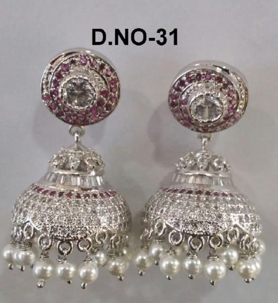 CZ Jhumka Earring 31
