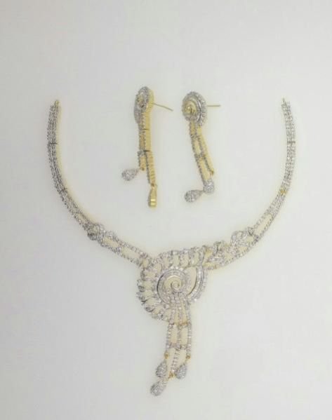 CZ Necklace Set 02