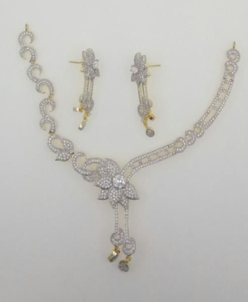 CZ Necklace Set 03
