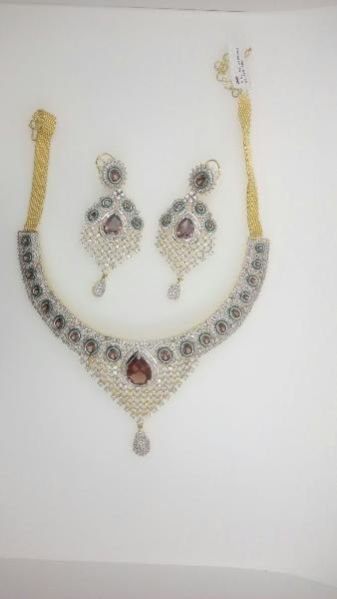 CZ Necklace Set 07