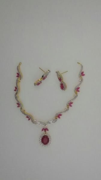 CZ Necklace Set 11