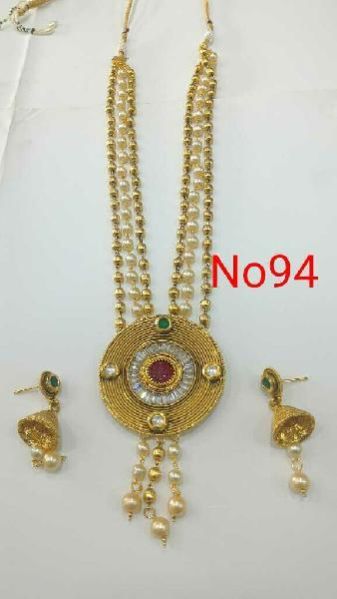 Antique Copper Necklace Set (No. 94) 02
