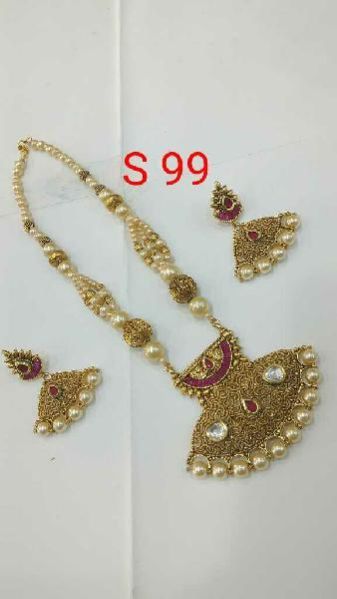 Antique Copper Necklace Set (No. S 99)