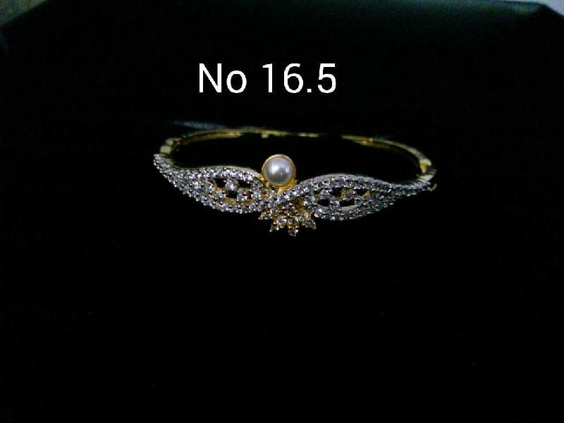 Brass American Diamond Ring (No. 16.5)