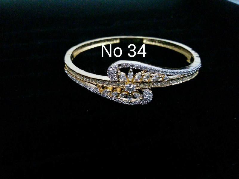 Brass American Diamond Ring (No. 34)