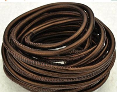 Nappa Cross Stitched Leather Cords 01