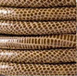 Printed Nappa Cross Stitched Leather Cords 02