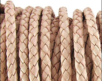 Round Braided Leather Cords 01