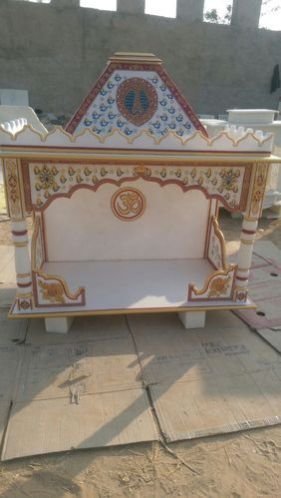Marble Painting Temple 01
