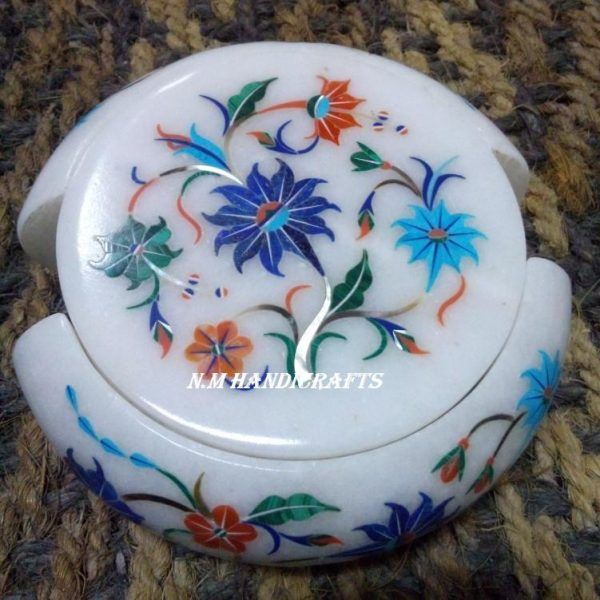 NM0086 Marble Coaster Set