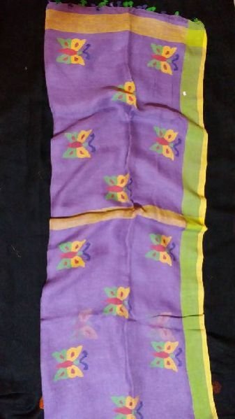 Linen Jamdani Saree 05