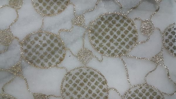 Glitter Flocked Fabric 01