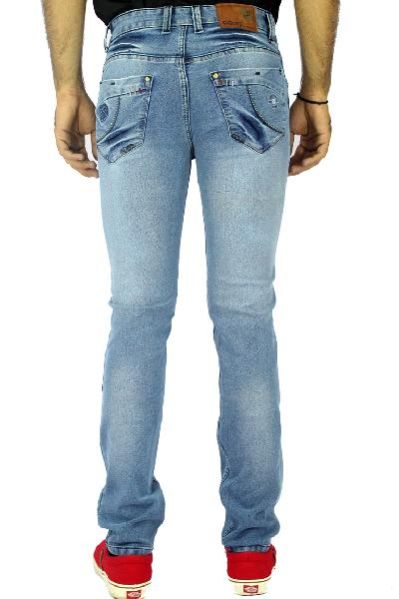 Dobby Stretch Slim Jeans