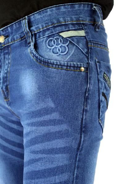 Mens Cotton Stretch Jeans