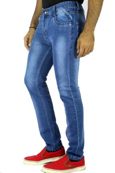 Silky Slub Cotton Lycra Jeans