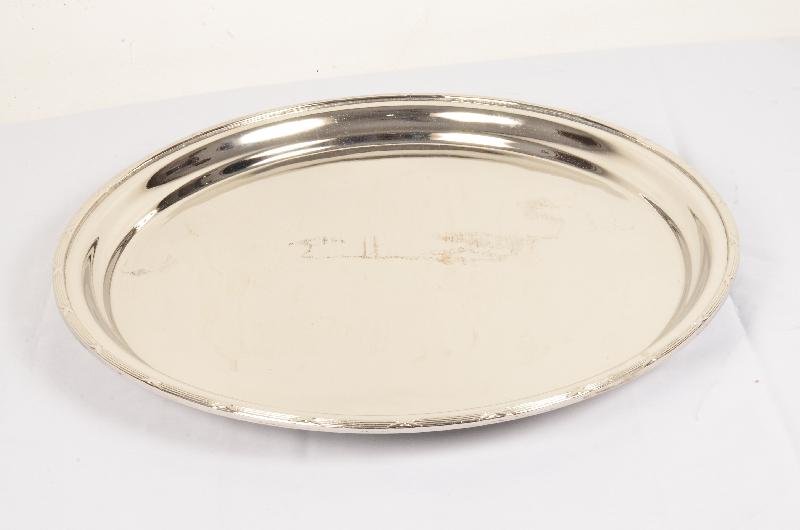 AVR-3020 Silver Charger Plate