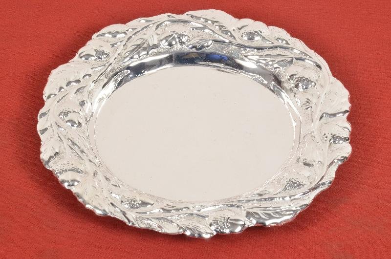 AVR-3021 Silver Charger Plate