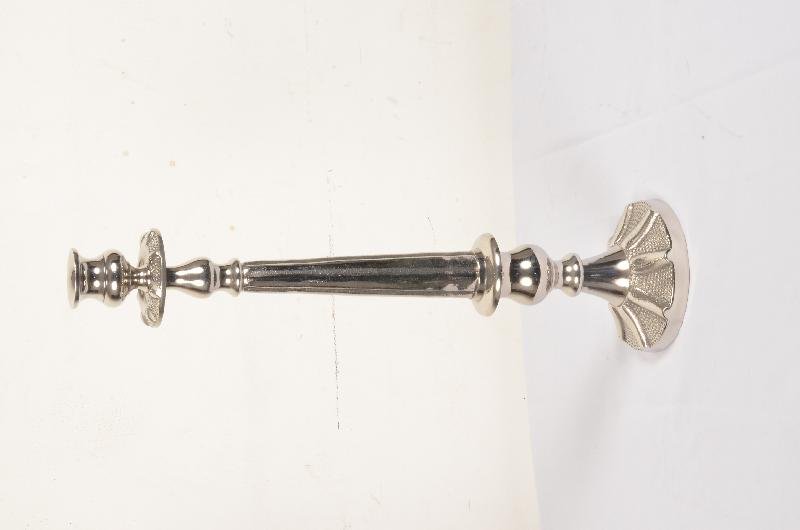 AVR-3024 Silver Pillar Candle Stand