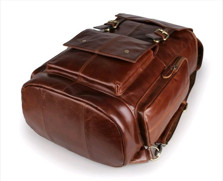 Leather Backpack Bag 03